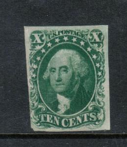 USA #13 Used Fine - Very Fine Appears Unused **With Certificate**