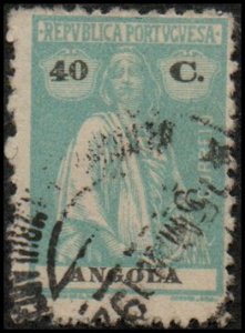 Angola 158W - Used - 40c Ceres (Perf 12x11.5) (1921)