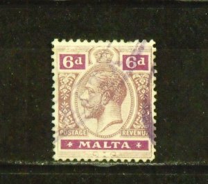 15944   MALTA   Used # 58     Wmk 3                     CV$ 23.00