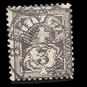 Switzerland Scott Number 70 Used