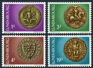 Luxembourg 542-545,MNH.Michel 878-881. Seals from 13th-14th Centuries.1974.