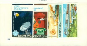 KENYA 266-9 MNH CV $6.90 BIN $3.50