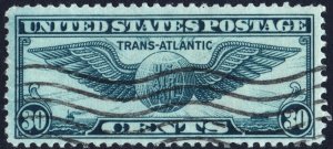 SC#C24 30¢ Winged Globe (1939) Used