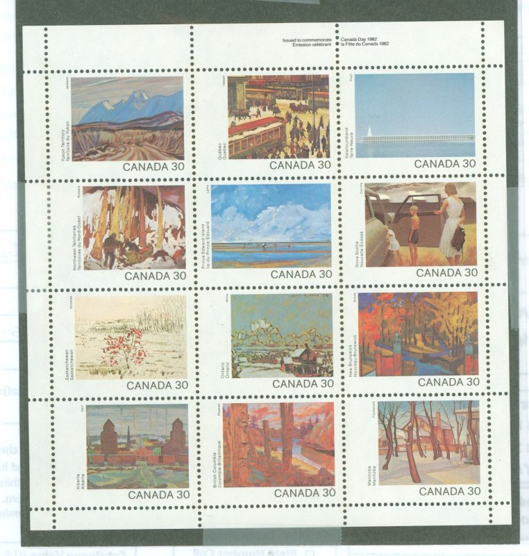Canada #966a Mint (NH) Souvenir Sheet