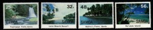 SAMOA SG669/72 1984 SCENIC VIEWS  MOUNTED MINT