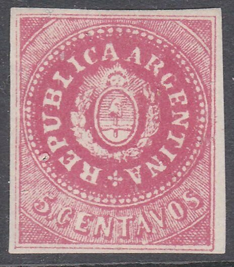ARGENTINA  An old forgery of a classic stamp................................C991