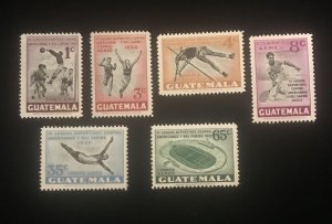 Guatemala C171-176, MNH, complete set of 6