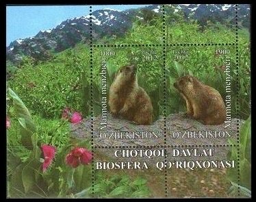 2012 Uzbekistan 1054-55/B65 Fauna 8,70 €