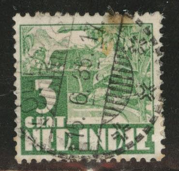 Netherlands Indies  Scott 167 used from 1934 stain