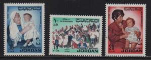 Jordan MNH sc# 687-9 Mothers Day 2014CV $1.75