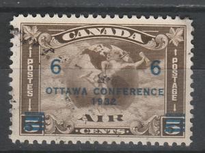 CANADA 1932 OTTAWA CONFERENCE 6C ON 5C AIRMAIL USED