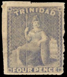 Trinidad Scott 23b Gibbons 40 Mint Stamp