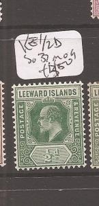 Leeward Islands King Edward 1/2d SG 37 MOG (5cdz) 