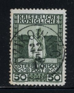 Austria 1908  Scott #121 used