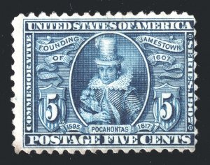 US Scott 330 Mint NG Lot T165 bhmstamps