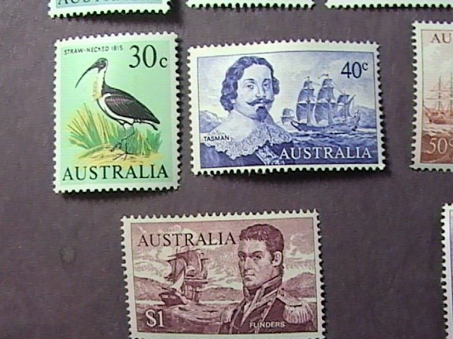 AUSTRALIA # 394-417-MINT NEVER/HINGED--COMPLETE SET------1966-71