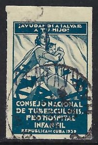 Cuba LABEL/CINDERELLA TYPE II V085-3