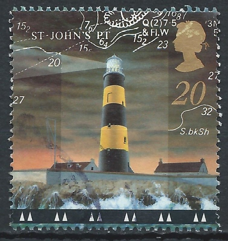 Great Britain 1998 - 20p Lighthouses - SG2034 used