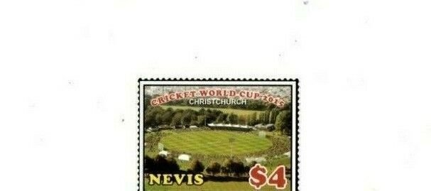 Nevis 2015 - Cricket World Cup - Single Stamp - MNH