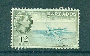 Barbados sc# 242 used cat value $.25