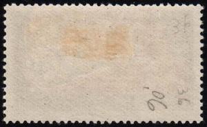 French Equatorial Africa - Scott 36 - Mint-Hinged - Pencil Marks on Back