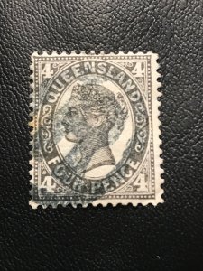 Queensland, SG#294, Used, Light Hinge Rem
