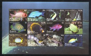 Penhryn 514e MNH Marine Life Souvenir Sheet from 2012