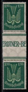 Germany Scott # C8, gutter pair, mint nh, se-tenant, Mi# 215ZS