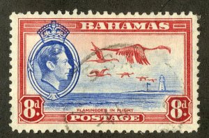 BAHAMAS 108 USED SCV $3.25 BIN $1.50 BIRDS