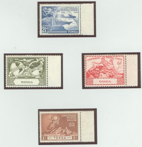 Tonga #87-90 Mint (NH) Single (Complete Set)