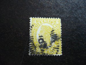 Stamps - Queensland - Scott# 135 - Used Part Set of 1 Stamp