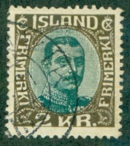 ICELAND 127 USED RL 4066 CV $29.00 BIN $16.00