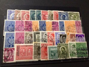 Yugoslavia mixed vintage stamps Ref 58007