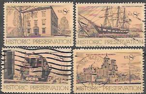 US Historic Preservation. Ship. Cable Car.