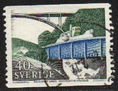 Sweden Sc #744 Used