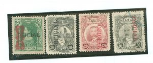 Mexico #O103/O160/O161/O152 Used Single