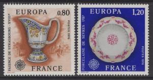 FRANCE SG2124/5 1976 EUROPA MNH