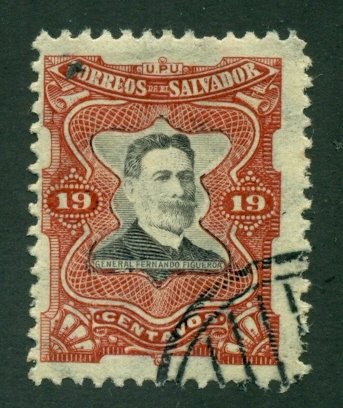 El Salvador 1910 #387 U SCV (2020) = $0.25