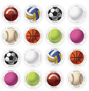 2017 Have A Ball  forever stamps  5 Booklets 80pcs