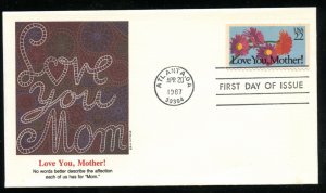 US 2273 Special Occasions - Love You Mother UA Fleetwood cachet FDC