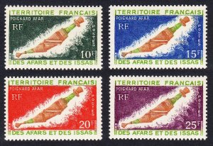 Afar and Issa Dagger 4v 1970 MNH SC#338-341 SG#543-546 MI#36-39