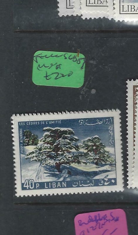 LEBANON   (P3101BB)  SKIING      SG  933-6      BL OF 4   MNH