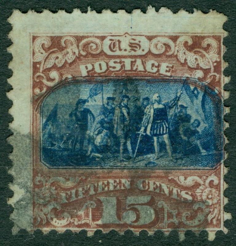 EDW1949SELL : USA 1869 Scott #119 Used. Catalog $210.00