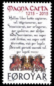 Faroe Islands 2015 Scott #634 Mint Never Hinged