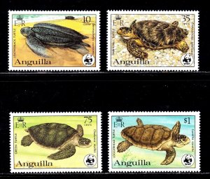 Anguilla stamps #537 - 540, MH OG, complete Set,  CV $56.75