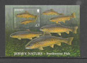 FISH - JERSEY #1475 BROWN TROUT S/S MNH