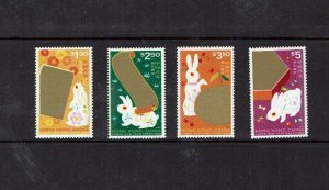 Hong Kong: 1999,  Chinese New Year, Year of the Rabbit,  MNH set