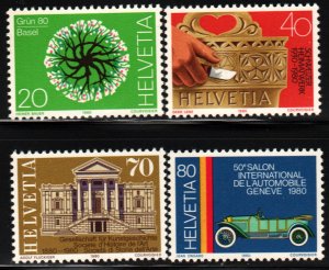 Switzerland #681-684   MNH