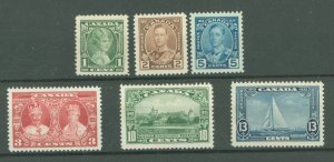 Canada #211-216  Single (Complete Set) (Royalty)