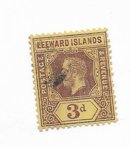 Leeward Islands #51 Used - Stamp - CAT VALUE $19.00